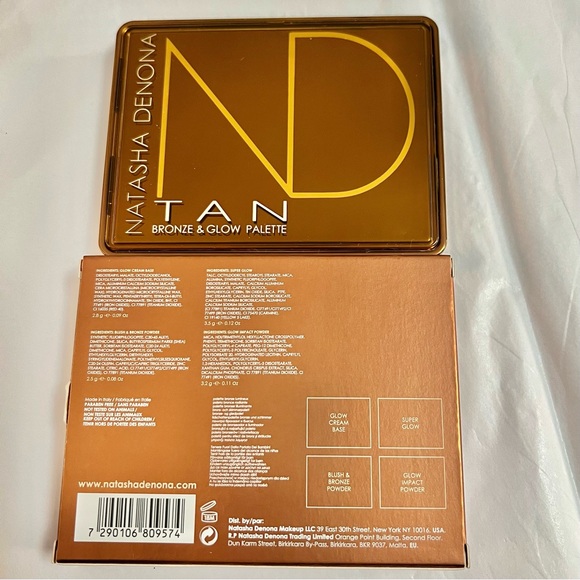 NIB Natasha Denona Tan Bronze & Glow Palette - Picture 2 of 2